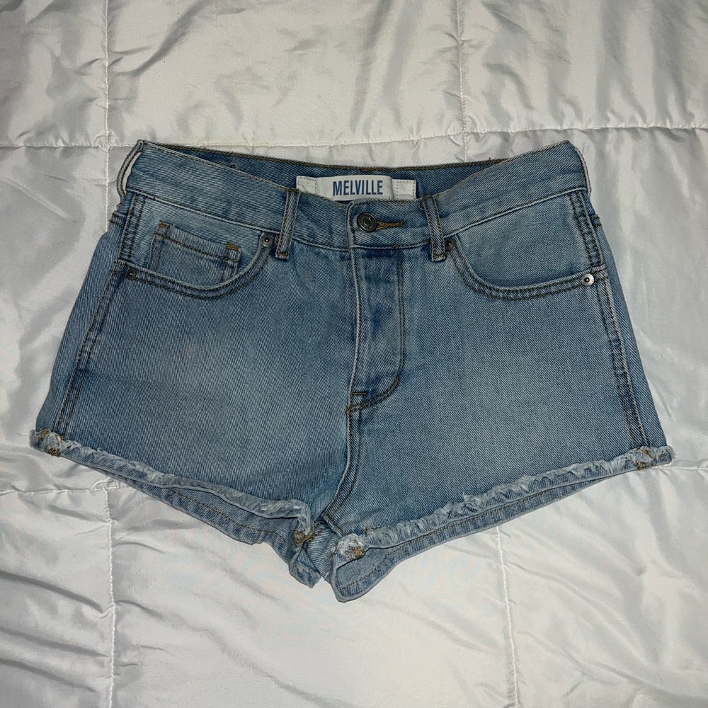 brandy melville denim shorts